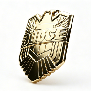 Insignia de Metal Esmaltado, Emblema de Águila 3D, Pin Coleccionable para Cosplay, Decoración de Uniformes, Regalo - Product Image 1