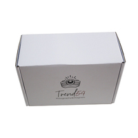 Boîte d'emballage pour sweat-shirt avec logo en relief, boîte d'expédition pour vêtements, petite entreprise, boîte de courrier en carton ondulé personnalisée avec insert