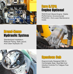 Rouleau compresseur vibrant de 5 tonnes, mini-rouleau compresseur d'asphalte de 6 tonnes, rouleau compresseur d'asphalte de 4 tonnes – Achetez maintenant - Product Image 5