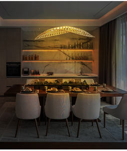 Lustre Lumière <span class=keywords><strong>Bois</strong></span> Goutte <span class=keywords><strong>Bois</strong></span> <span class=keywords><strong>Flotté</strong></span> Lampe Plafond Lustres En <span class=keywords><strong>Bois</strong></span> Luminaires Perle Moderne Pendentif Éclairage Suspendus Lumières - Product Image 1