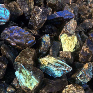 Kaba labradorit taş toptan doğal kristal labradorit ham taş - Product Image 1