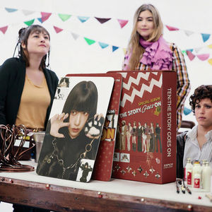 Tarjetas Fotográficas Kpop, 55 Piezas/caja, Álbum Especial de TWICE, TENTHE STORY GOES, MOMO, SANA, MINA, Tarjetas Lomo, Arte en Papel, Marco de Fotos Coleccionable - Product Image 3