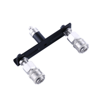 Adaptateur double connecteur Hismith KlicLok System Doubler, extenseur à double pénétration pour accessoires de machine sexuelle haut de gamme
