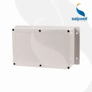 Saipwell ABS plastik pil dağıtım muhafaza SP-F15-2R ABS bağlantı kutusu terminal kutusu 230*150*87MM