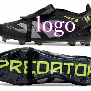 Venta al por Mayor de Fábrica, Zapatos de Fútbol con Tacos Fg de 25ª Generación, Unisex, para Estudiantes, Suela de Goma, <span class=keywords><strong>Predator</strong></span> - Product Image 4