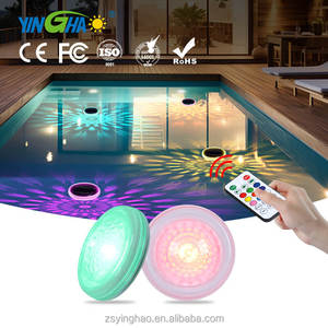 Luz Flotante Solar LED RGB Recargable a Prueba de Agua IP67 con Control Remoto <span class=keywords><strong>para</strong></span> Decoración de <span class=keywords><strong>Piscinas</strong></span> - Product Image 2