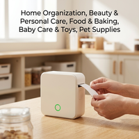 Mini-imprimante thermique portable sans encre pour étiquettes – Imprimante d'autocollants pour la maison et le bureau