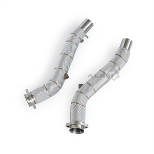 Tubo de Escape de Alto Flujo SS304 para <span class=keywords><strong>Ferrari</strong></span> F360 4.3L V8 1999-2005, Ajuste Directo, Mejora de Rendimiento y Potencia, Instalación con Pernos - Product Image 5