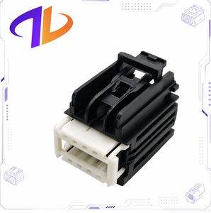7283-9040-30 Conector de Carcasa para Arnés de Cableado Automotriz de 10 Pines Macho/Hembra, Cobre/Nylon Negro, 0.64 mm, Sin Sellado, Compatible - Product Image 1