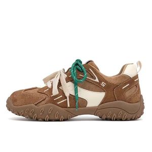 Zapatos de mujer con doble cordón para caminar, antideslizantes, con plataforma, para uso diario, informales, cómodos para caminar al aire libre. - Product Image 6