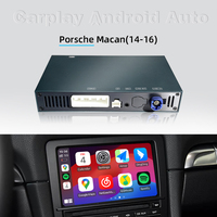 CZT-AUTO OEM ODM Adaptor Wireless CarPlay Android Auto Portabel dengan WiFi Terintegrasi untuk Macan 2014-2016, Mirror Link, Peningkatan Radio