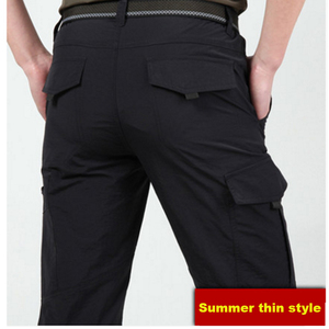 <span class=keywords><strong>Pantalon</strong></span> cargo léger et respirant pour <span class=keywords><strong>homme</strong></span>, taille haute, idéal pour l'été, la randonnée, imperméable et à séchage rapide - Product Image 3