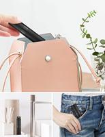 Mini flacon pulvérisateur en aluminium de 8 ml, 10 ml, 15 ml, portable, rechargeable, vide, pour parfum, huile et dentifrice