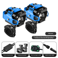 Custom Motorcycle LED Spotlights Dustproof Energy Saving Aluminum for Motorbike Electric Scooter OEM 20pcs