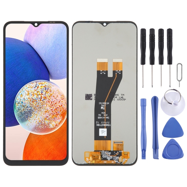 PLS Original LCD Screen Digitizer Full Assembly for Samsung Galaxy A14 5G SM-A146B LCD Display Touch Screen Replacement