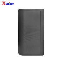 Écran LED portable pour cabine DJ, façade personnalisée de forme incurvée, signal stable pour des effets visuels époustouflants lors de soirées en direct