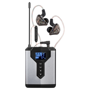 DT2 UHF Bodypack Receiver <strong>Wireless</strong> Micro Microphone System In-Ear Monitor XLR Metal Receiver and Transmitter - Product Image 6