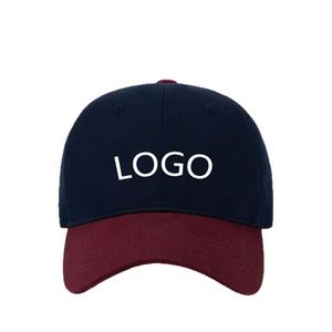 High Quality Color-blocked 6-panel Soft <b>Top</b> Custom logo Design Adult <b>Women</b> Men's Baseball Cap Sun protection Sports Outdoor Hats - Product Image 3