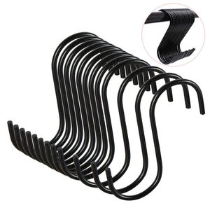 Organisateur <span class=keywords><strong>de</strong></span> rangement support mural <span class=keywords><strong>en</strong></span> <span class=keywords><strong>forme</strong></span> <span class=keywords><strong>de</strong></span> <span class=keywords><strong>S</strong></span> <span class=keywords><strong>crochet</strong></span> <span class=keywords><strong>en</strong></span> métal support cintre crochets multi-usages crochets <span class=keywords><strong>en</strong></span> <span class=keywords><strong>S</strong></span> - Product Image 1