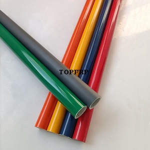 ด้ามจับเครื่องมือท่อ FRP สวยงาม ท่อคอมโพสิตไฟเบอร์กลาสเคลือบสี - Product Image 1