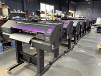 Imprimante DTF A1 600 mm haute vitesse pour usine, machine d'impression numérique à jet d'encre DTF avec doubles têtes I3200 pour tous les tissus et t-shirts
