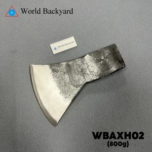 LHAXH02 all'ingrosso personalizza il Logo rivestito di ricambio per esterni testa d'ascia 1/<span class=keywords><strong>3</strong></span> bianco satinato lama d'ascia forgiata in acciaio ad alto tenore di carbonio - Product Image 4