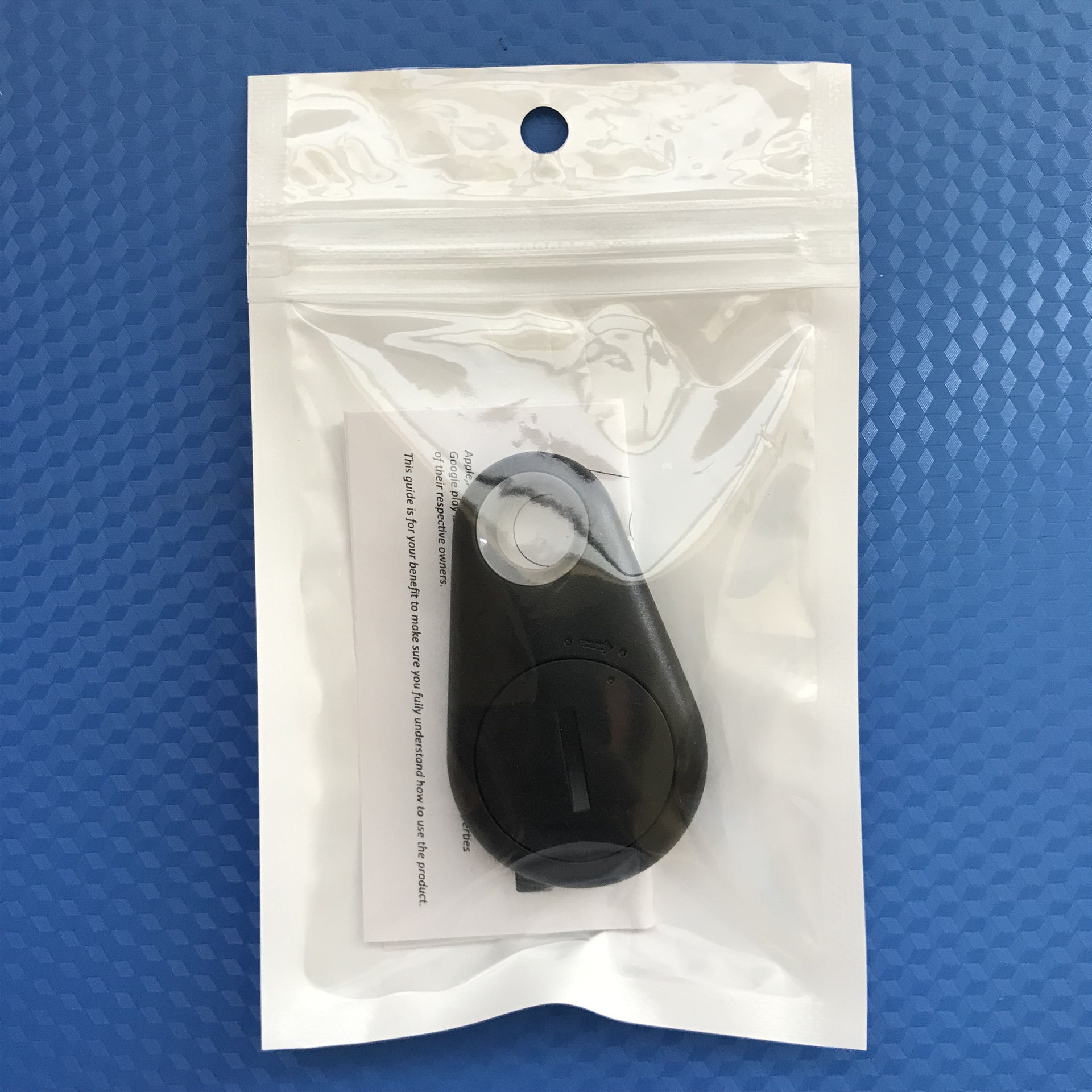 emballage de sac d'opp noir