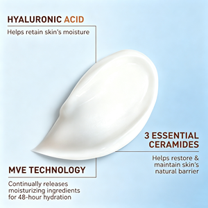 Krim Pelembap Lance Private Label untuk Wajah & Tubuh, untuk Kulit Kering dengan Asam Hialuronat, Perbaikan Skin Barrier, Penggunaan Sehari-hari - Product Image 3