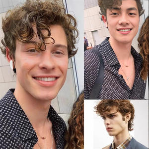 Perruques en gros pour hommes, couleur noire, pour tous les jours ou pour les fêtes, <span class=keywords><strong>coiffure</strong></span> masculine courte, naturelle, bouclée crépue, perruques synthétiques pour hommes - Product Image 2