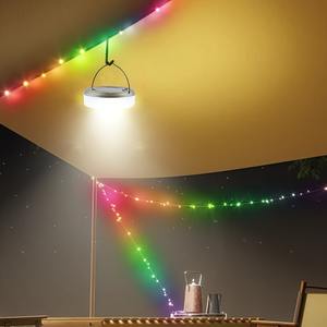 Tira de Luces LED para Camping, 10 Metros de Longitud, Impermeable, Reciclable, Cinta de Luz Decorativa para Jardín, Exteriores, Tiendas de Campaña y Habitaciones - Product Image 4