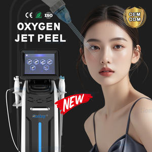 4 לחץ בר 4 טיפים טיפול עור מקצועי טיפול הסרת נקבובית מסיר חמצן סילון לקלף מכונת פנים - Product Image 1