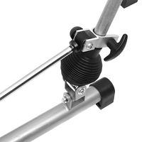 Nouvelle conception de rameur hydraulique pliable avec résistance réglable, siège rembourré, machine d'entraînement cardio pour la maison