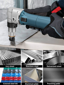 Cisaille à tôle métallique 500W, capacité de coupe, cisaille de précision pour tôle - Product Image 6
