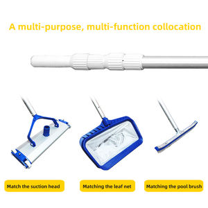 Le poteau télescopique de <span class=keywords><strong>piscine</strong></span> peut correspondre au filet à feuilles/tête d'aspiration/<span class=keywords><strong>brosse</strong></span> de <span class=keywords><strong>piscine</strong></span> pour nettoyer les accessoires de <span class=keywords><strong>piscine</strong></span> - Product Image 6