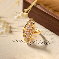 Anneaux de luxe personnalisés pour femmes de Dubaï, en or 18 carats, en forme de feuille, avec diamants, fabriqués par des fabricants de bijoux, Anneaux Anello CZ Anillos