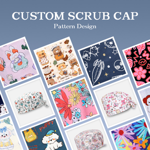 Bonnets de travail unisexes pour femmes et hommes, casquettes médicales, chapeaux de chef, pour salons de beauté, infirmières, chapeaux chirurgicaux, bonnets de protection - Product Image 5