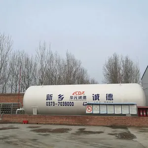 60m3 Horizontal Used Liquefied Natural Gas Storage Tank Manufacturers For Gas Industry