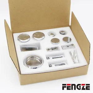Kit de quincaillerie pour porte coulissante en verre automatique FENGZE Système de porte coulissante