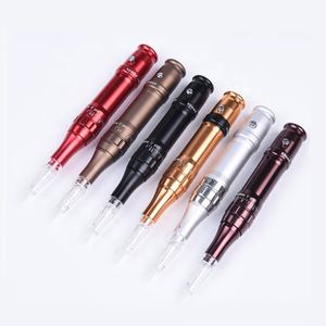 Machine professionnelle de tatouage de sourcils et de lèvres en or coloré, sans fil - Product Image 5