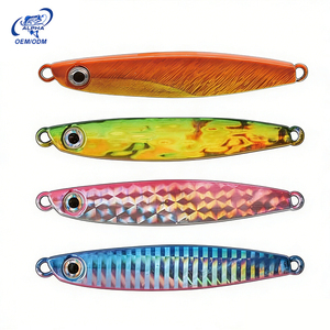 เหยื่อจิ๊กโลหะ Alpha 3D Eye สีสันสดใส สำหรับตก<span class=keywords><strong>ปลา</strong></span>ทะเลน้ำลึก แบบสโลว์พิทช์ สะท้อนแสง - Product Image 1