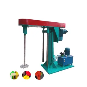 Máquina de dispersión de elevación hidráulica directa de fábrica pintura/recubrimiento/máquina de dispersión de tinta dispersor de jabón detergente de alta velocidad