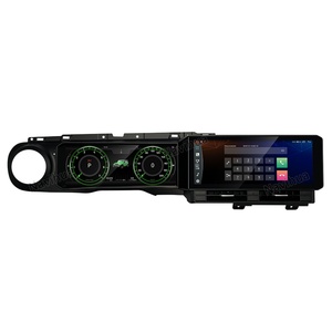 Navihua LCD Instrument Dashboard With Multimedia Android Car Radio Dual Screen for Jeep Wrangler JL 2019-2023 <b>Auto</b> Speedometer - Product Image 3