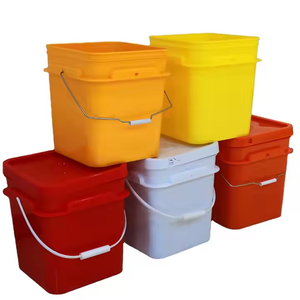 ถังพลาสติกทรงสี่เหลี่ยม5L บรรจุภัณฑ์อาหารแบบกำหนดเองได้ - Product Image 1