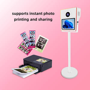 Cabina de Fotos con Cámara Réflex Digital Tipo Columna, Máquina de Fotomatón con Pantalla Táctil de 15.6 Pulgadas para Estudio de Música - Product Image 4