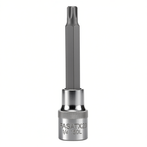 FASATX20 150L <b>Torx</b> <b>Bit</b> Socket 6 Point 1/4 Inch Drive Automotive Repair Tool - Product Image 2