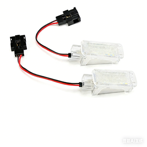 Lumière de bienvenue LED super lumineuse pour portière de coffre VW <span class=keywords><strong>Audi</strong></span> A2A3A4A5A6 Q5Q7, Plug and Play, sans erreur - Product Image 1