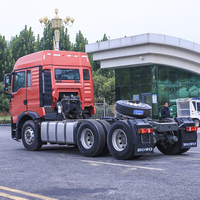 Camión Tractor Usado de Alta Calidad Euro2 Diésel 6x4 Sinotruk con Suspensión Neumática, Volante a la Izquierda, Carga Útil de 50T