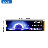 EAGET SP3000-9 Vente en gros SSD Nvme M.2 PCie Gen3.0*4 2280 256/512GB/1T Disque dur SSD 3500MB/S Disques durs internes SSD