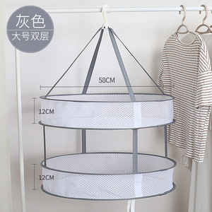 Panier de séchage pour vêtements, panier à linge, sacs, couleur blanche, cintre de séchage pour vêtements ménagers - Product Image 6