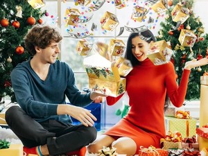 <span class=keywords><strong>Caja</strong></span> <span class=keywords><strong>de</strong></span> Regalo Sorpresa <span class=keywords><strong>de</strong></span> Navidad con Dinero Explosivo, Sobre Rojo Plegable Único con Confeti para Dinero en Efectivo - Product Image 4